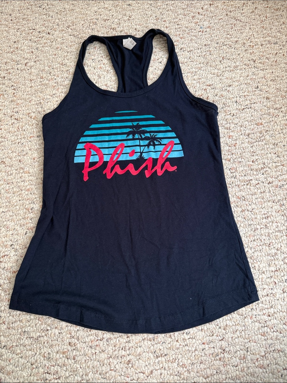 Women's Black Graphic Racerback Tank new phish